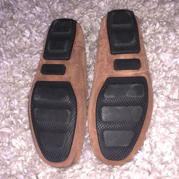 Andrew Marc  Empire Suede slip ons EUC  size 7.5 - Picture 3 of 5